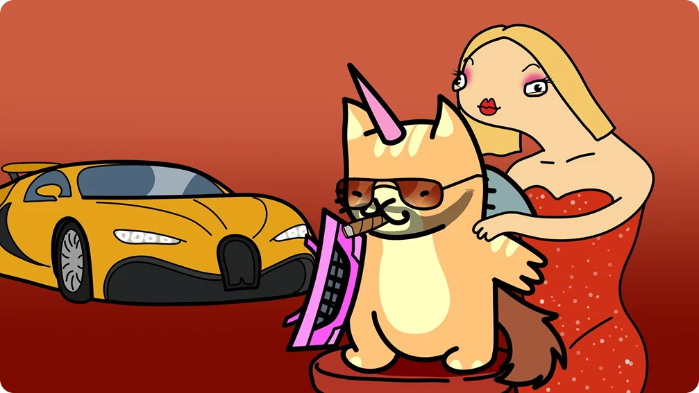 Иллюстрация 4 из серии catdogfrog