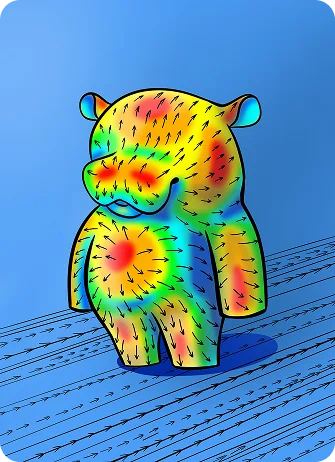 Illustration 4 from the series hippo-art