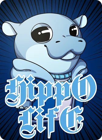 Illustration 6 from the series hippo-art