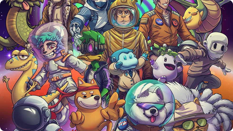 Illustration 3 from the series stoned-ape-crew