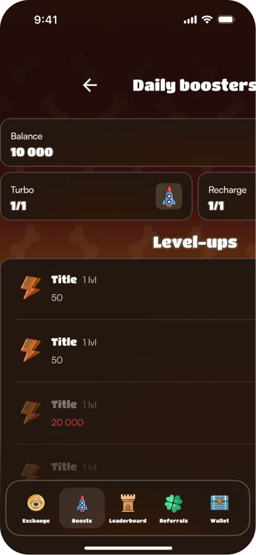 Ben the Dog Daily Booster Screen