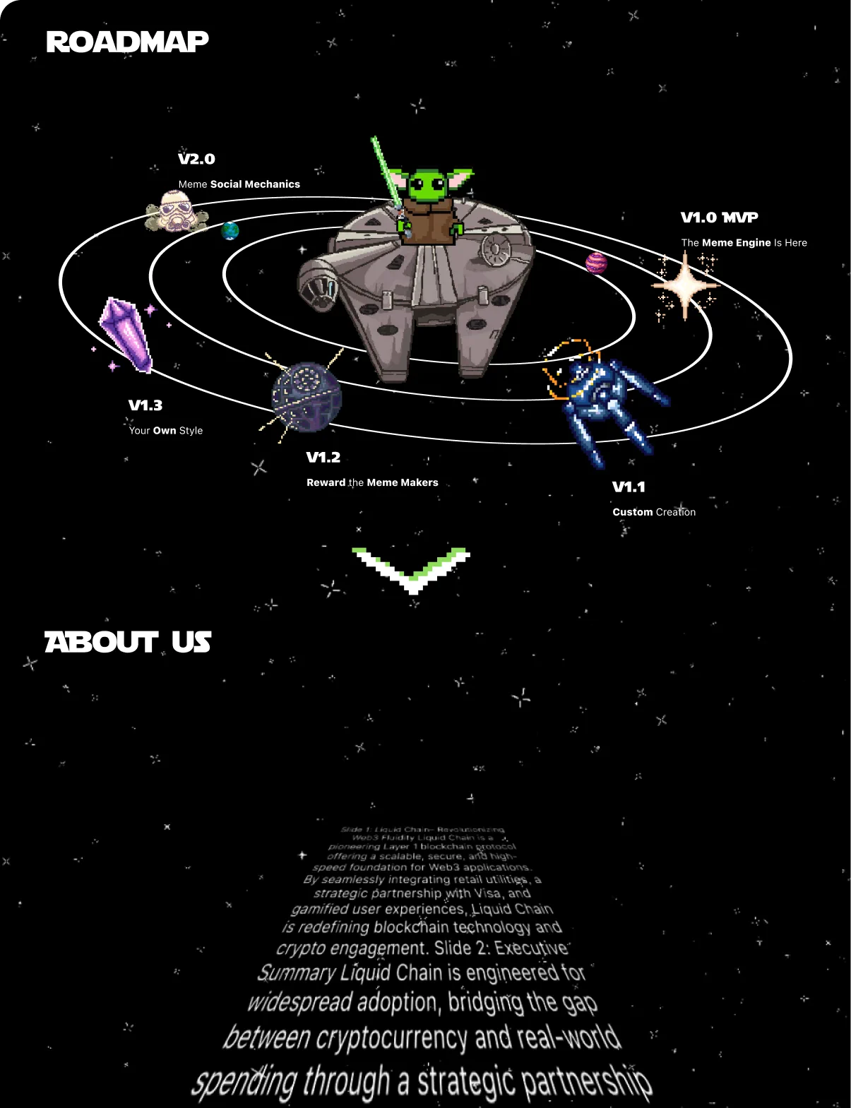 Desktop version of the JedAI promo site