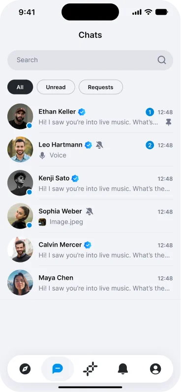List of Linqa chats