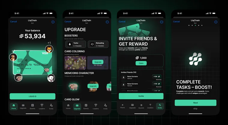 Project preview LiqChain