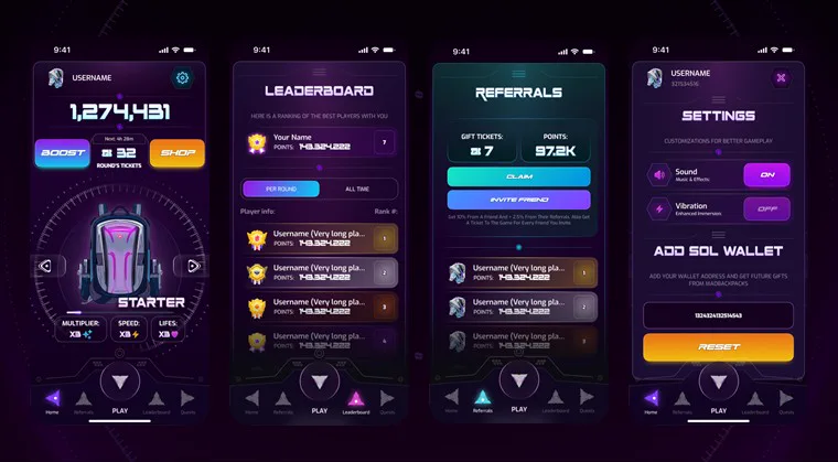 Project preview Madbackpacks