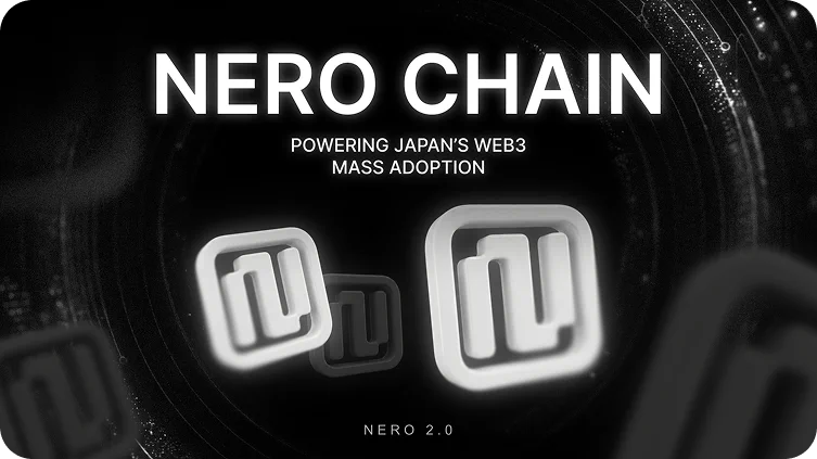 Nero Chain Promotional Banner on Mass Adoption of Web3 in Japan