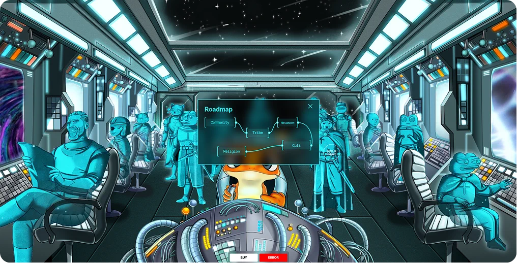 Roadmap $PATCHY in the spaceship cockpit