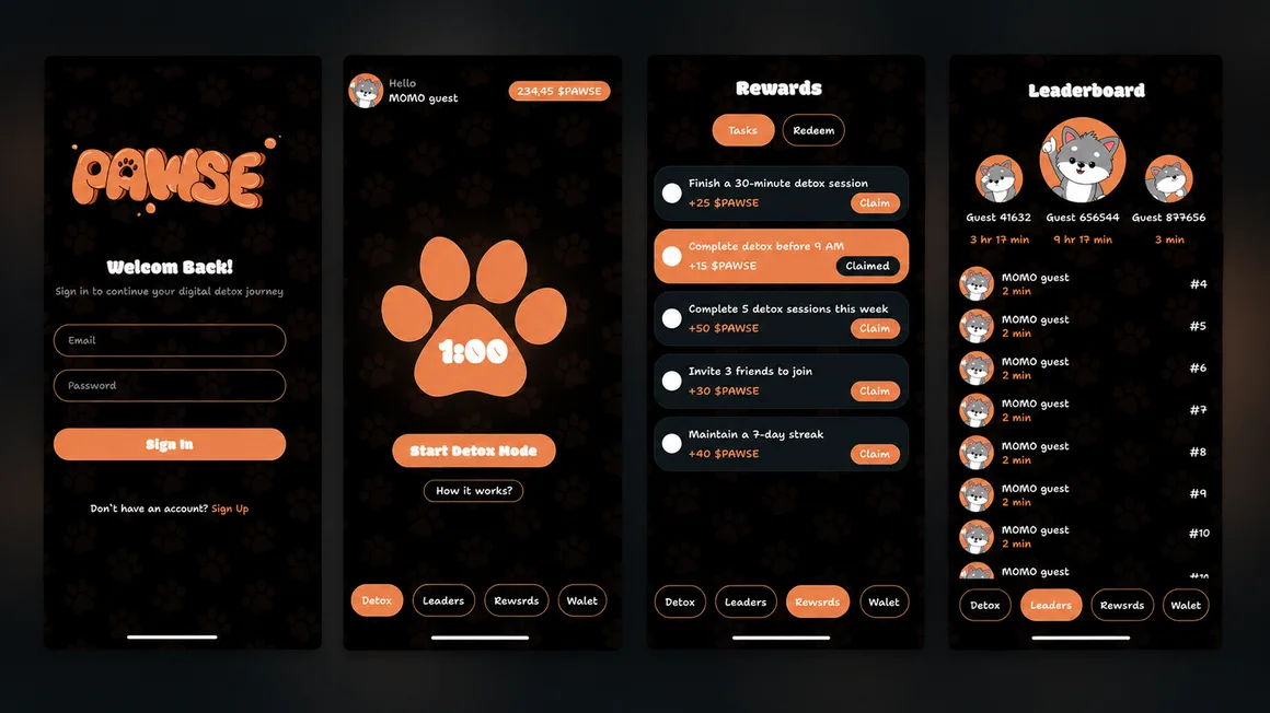 Project preview $PAWSE