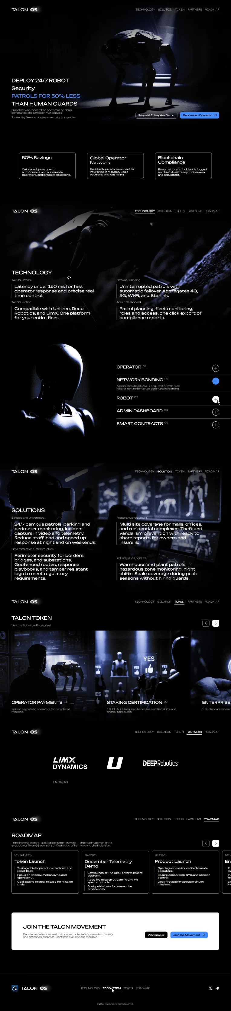 Project preview Talon OS