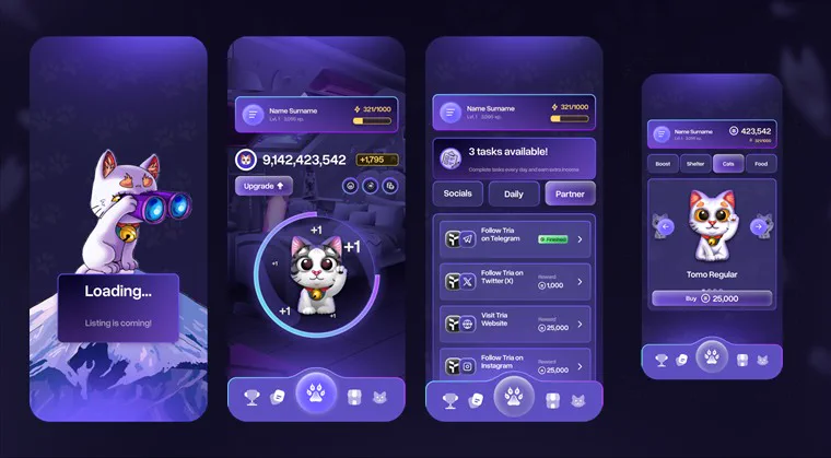 Project preview TomoCat
