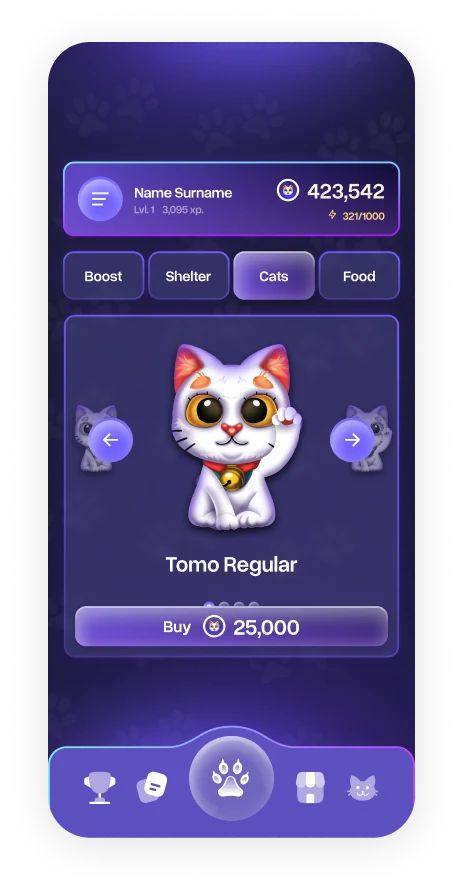 TomoCat Character Store